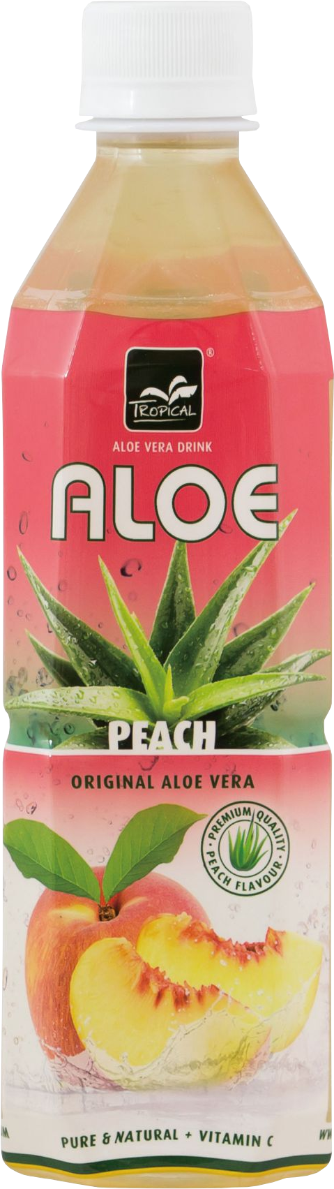 Napitak Aloe Vera Tropical s okusom breskve 500 ml