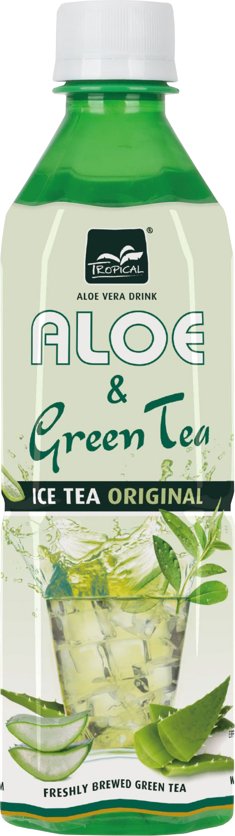 Aloe vera Tropical napitak sa zelenim čajem 500 ml