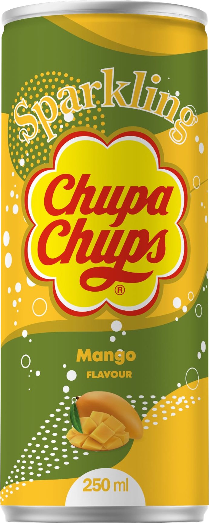 Chupa Chups gazirani sok s okusom manga - limenka 250 mililitara