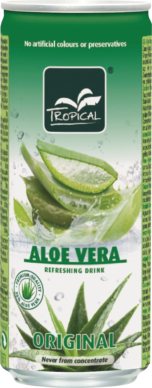 Aloe vera original Tropical limenka napitak 250 mililitara