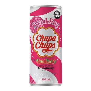 Chupa Chups gazirani sok - jagoda bez šećera